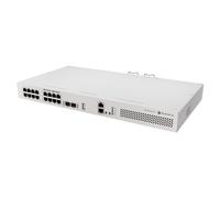 MikroTik Commutateur CRS418-8P-8G-2S+RM – L3, 8 PoE, 2x 10G SFP+ – Nouveau