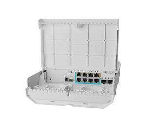 MikroTik Switch – extérieur 8x 1G Ethernet, 2x SFP+ 10G CSS610-1Gi-7R-2S+OUT