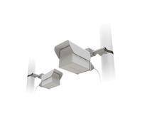 Mikrotik Wireless Wire Cube Pro CUBEG-5AC60AYPAIR: Pont Radio 5/2.4GHz 433Mbps, Ethernet Gigabit PoE, CPU IPQ4019, 256MB RAM, Boîtier Métal, Paire.