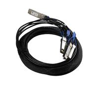 Mikrotik XQ+BC0003-XS+ câble d'InfiniBand 3 m QSFP28 4x SFP28 Noir, Chrome