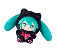 Miku Figurine Anime Kagamine Rin Action Figurine Statue, 14 cm, Mini Q Figurines Look Up Modèle Pyjama Style Décoration de bureau Objets de collection Cadeau