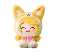 Miku Figurine Anime Kagamine Rin Action Figurine Statue, 14 cm, Mini Q Figurines Look Up Modèle Pyjama Style Décoration de bureau Objets de collection Cadeau