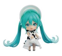 Miku Figurine Miku Figurine Anime Figurine Miku's Action Mdell Mini Mignon Movable Change Head Accessoires Super Action Statue Sculpture Position Collection Décoration Cadeau 10 cm
