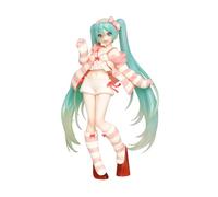 Miku Figurine Statue Miku Action Modèle Figurine Anime Bunny Girl Figurines Miku Sculpture Position debout Modèle 20 cm PVC Objets de collection Décoration de bureau Cadeau pour les fans