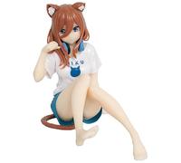Miku Nakano, Nino Nakano Figure, Pyjamas Assis Q Version Anime Figures 10cm / 3,9 Pouces PVC Modèle De Caractère Décoration Ornement Cadeaux (a)