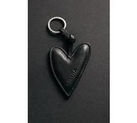 Mikuta The Black Heart Leather Key Ring Black Taille: OS | Outlet | Femme | Le Noir
