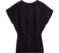 Mikuta The Black Short Linen Bat Dress Taille: XL | Robes Mini Outlet | Femme | Le Noir