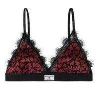 Mikuta The Red Hearts Crinkle Bralette Red Taille: S | Soutiens-gorge Outlet | Femme | Rouge