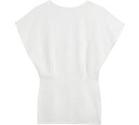 Mikuta The White Short Linen Bat Dress Taille: XL | Robes Mini Outlet | Femme | Blanche