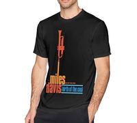 Mil-ES D-Avis Men's Round Neck Short Sleeve Top Pure Cotton Manches Courtes(X-Large)