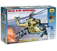 Mil Mi 24 B Hind C Hélicoptère 1:72 Kit De Modèle En Plastique ZVEZDA