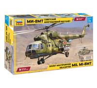 Mil MI-8MT Soviet Arrondis Hélicoptère 1:48 Plastique Model Kit 4828 Zvezda