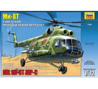 MIL MI-8T "HIP-C" SOVIET MULTI-ROLE HELICOPTER - ZVEZDA 1/72 Plastic Kit