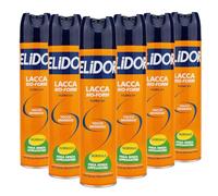 Mil Mil Mil Laque pour cheveux professionnels Bio-form - Pour fixation standard et texture douce - Protection UV - Fixez les cheveux sans buée 300 ml Lot de 6 pièces