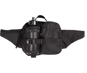 Mil-Tec 135110, sac banane avec bouteille Noir Noir