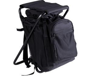 Mil-Tec Ansitz, sac à dos avec tabouret Noir Noir