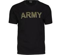 Mil-Tec ARMY, t-shirt S Noir Noir