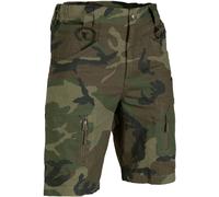 Mil-Tec Assault Ripstop, short XXL Woodland Woodland