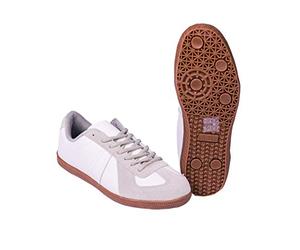 Mil-Tec Baskets Unisexe Halle BW, Blanc., 46 EU