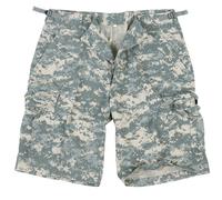 Mil-Tec BDU Bermuda RipStop Lavé XS-3XL 8 Couleurs US ARMY Cargo Shorts Court