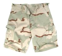 Mil-Tec BDU Bermuda RipStop Lavé XS-3XL 8 Couleurs US ARMY Cargo Shorts Court