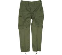 Mil-Tec BDU Field Zip-Off, pantalon en textile L Olive Olive
