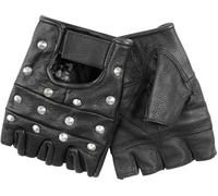 Mil-Tec Biker, gants avec rivets L Noir Noir