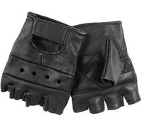 Gants Biker Leather Fingerless Mil-Tec - Black XS