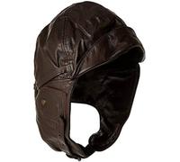 Flieger Bonnet aviateur en Cuir Marron Marron Marron XL