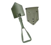 Mil Tec – Pelle pliable BW – Bêche triangulaire avec étui de transport – Olive