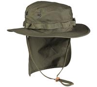 Mil Tec Chapeau British R/S Boonie pour homme avec rabat nuque Olive 3XL