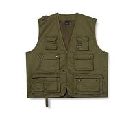 Mil-Tec Hunting/Fishing, gilet 3XL Olive Olive