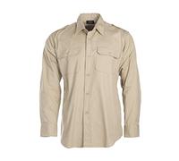 T-shirt tactique Tropical Ripstop Long Sleeve Mil-Tec - Khaki S