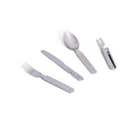 Mil-Tec Couverts de campagne BW 14622000 – 4 pièces acier