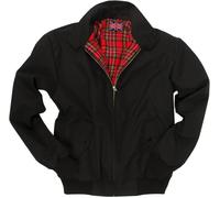 Mil-Tec English Style, veste en textile XXL Noir Noir
