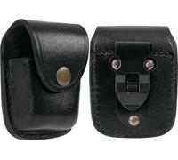 Mil-Tec Etui à briquet en cuir noir