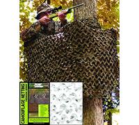 Mil-Tec Filet de Camouflage - 14466007 - Blanc - 5,0 x 5,0 cm