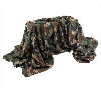 MIL-TEC Filet Laser Cut Nylon 1,5x3,0 m Snow Camo