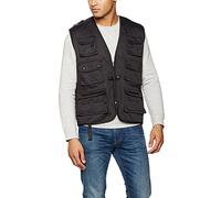 Mil-Tec Gilet Multipoches Noir Veste Mixte
