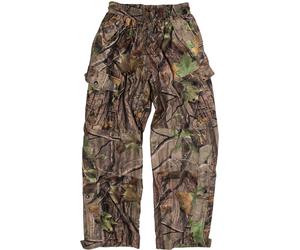 Mil-Tec HD Hunting Wild Trees, pantalon textile imperméable L Marron/Beige/Vert Marron/Beige/Vert