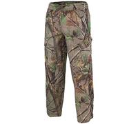 Mil-Tec HD Hunting Wild Trees, pantalon textile imperméable L Marron/Beige/Vert Marron/Beige/Vert