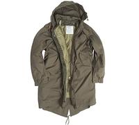 Mil-Tec Homme Parka Us M51 Va avec Doublure Veste, Noir, Taille unique EU