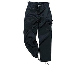 Mil-Tec Homme Sturm_11810002-m pantalons treillis, Noir, Taille M