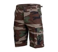 Mil-Tec Bermuda Homme US Préwash Ripstop Woodland - Noir Taille Unique EU
