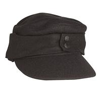 Mil-Tec Homme Wh M43 Chare (Repro) Casquette Newsie, Noir, Taille unique EU