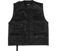 Mil-Tec Hunting/Fishing, gilet XS Noir Noir
