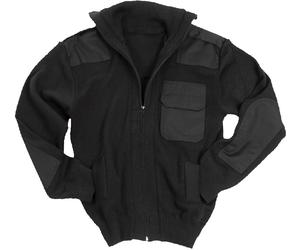 Mil-Tec Knitted, veste en textile 48 Noir Noir