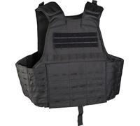 Mil-Tec Laser Cut Carrier, gilet Taille unique Noir Noir