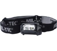 Lampe frontale LED 4 Color - 65 lumens Mil-Tec - Black