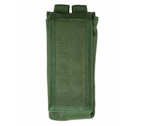 Miltec Porte chargeurs Double M4/M16 Olive (Fixation Molle) Adulte Unisexe, Vert OD, Taille Unique